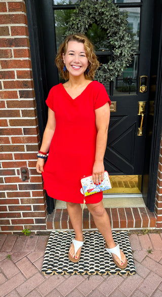 Oh My Gauze Beach Dress Crimson Oh My Gauze Beach Dress Crimson