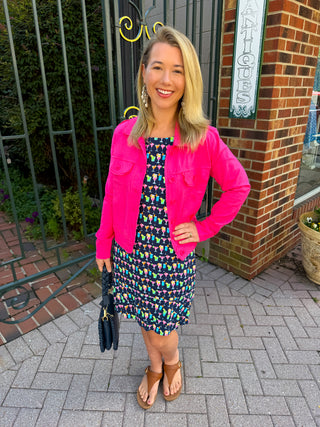 Lulu B Multicolor Cocktails Dress with Ruffle Bottom