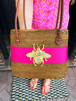 Lisi Lerch Hot Pink Bee Bag