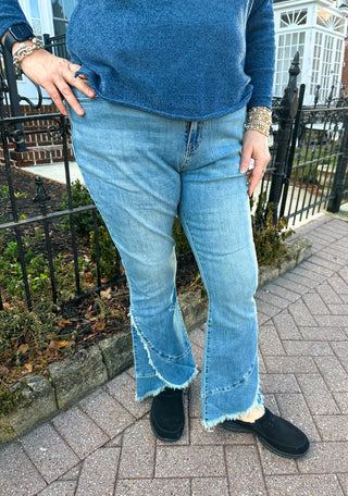 EverStretch Bambu Soft Flare with Crossover Fringe