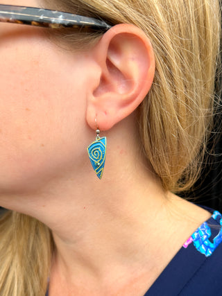 Adajio Blue Lime Earrings