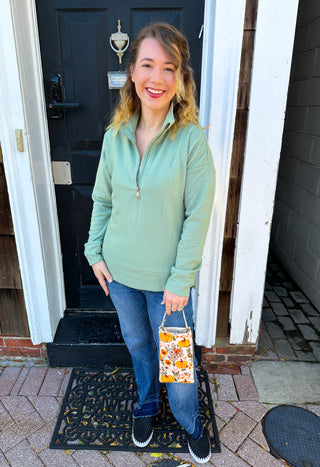 EverStretch Baby Bootcut Ankle with Contrast Bottom Jeans