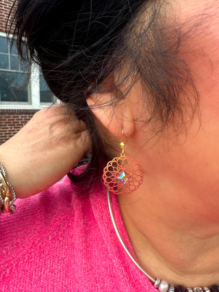 Adajio Pink Sunset Earrings