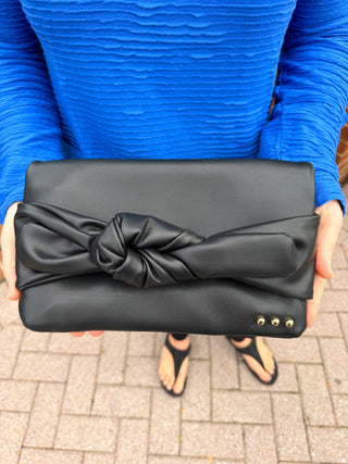 Black Billie Clutch Crossbody Bag
