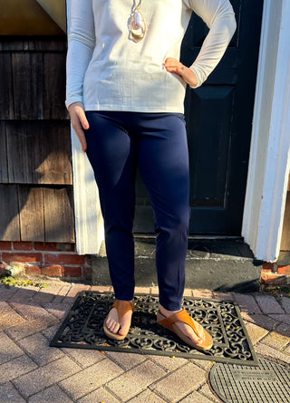 Lulu B Navy Ankle Pants