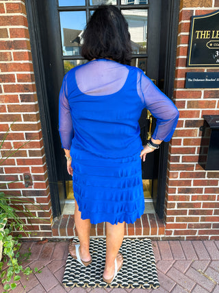 Tango Mango Royal Blue Cha Cha Dress