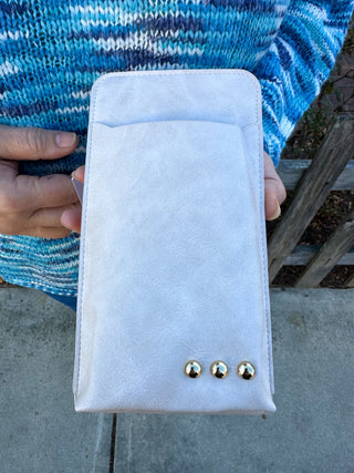 Double Duty Phone Bag Cream