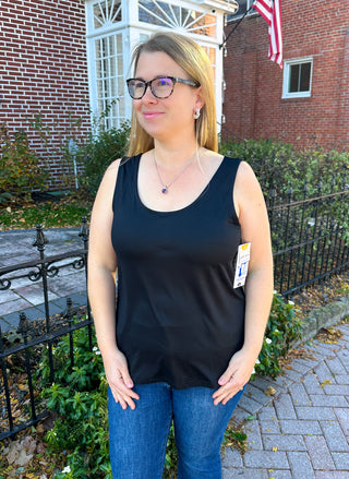 Lulu B Black Tank
