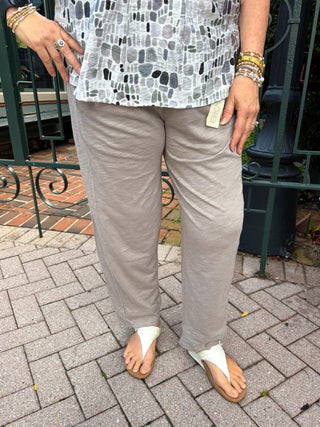 Escape by Habitat Fog Cotton Seamed 27" Inseam Pant