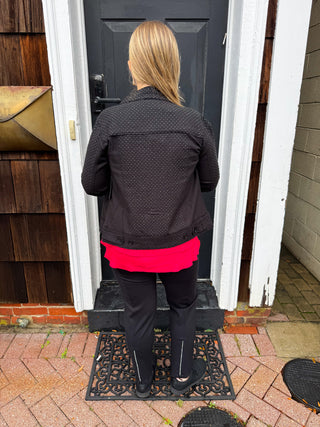 Lulu B Black Rhinestone Leggings Full Length