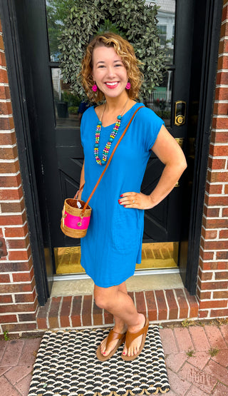 Oh My Gauze Beach Dress Turquoise Blooming Boutique Oh My Gauze Beach Dress Turquoise Blooming Boutique