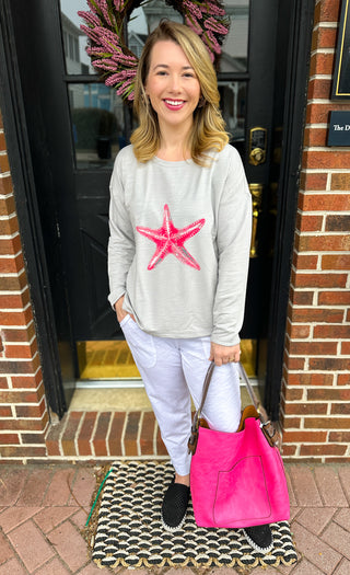 Escape by Habitat Dune Starfish Terry Pullover