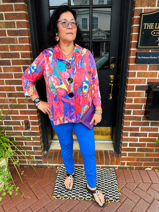 Lulu B Blue Ankle Pants