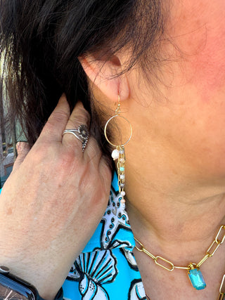 Gold Dangle Earrings