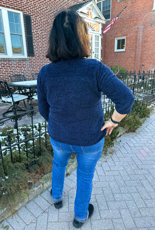 Coco + Carmen EverStretch Straight Ankle with Embroidered Stripe