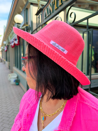 Lulu B Coral Sun Hat