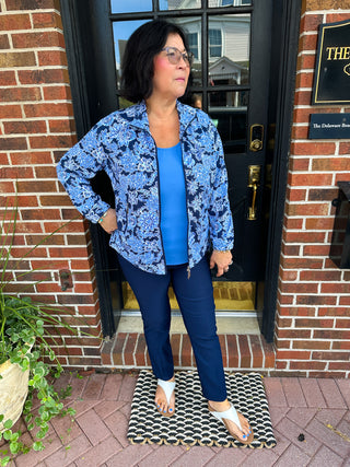 Lulu B Bright Periwinkle Tank