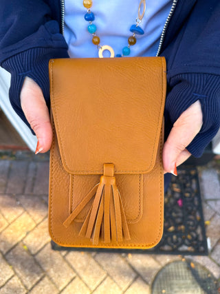 Harper Crossbody Bag Camel