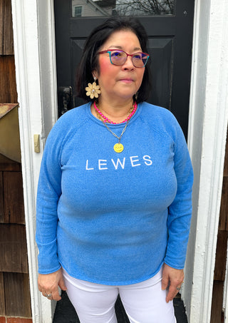 Lulu B Lewes Embroidered Chenille Sweater