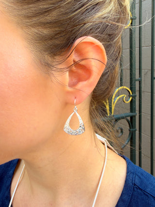 Silver Filigree Earrings