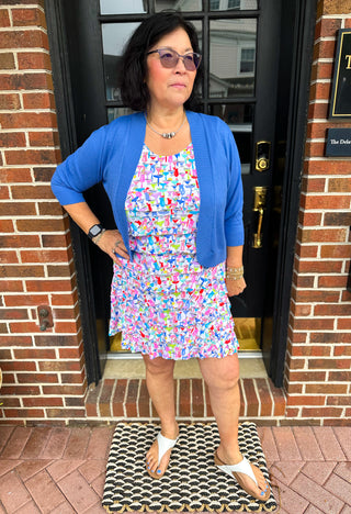 Lulu B Blue Cardigan Sweater