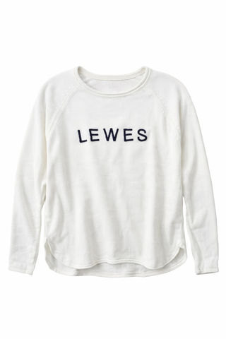 Lulu B Lewes Embroidered Chenille Sweater