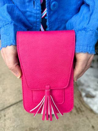 Harper Crossbody Bag Fuscia