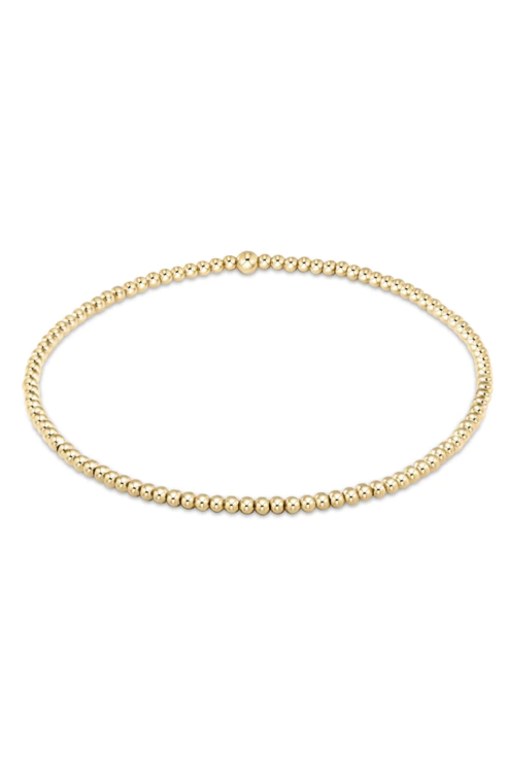 ENewton Classic Gold 2mm Bead Bracelet