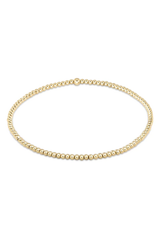 ENewton Classic Gold 2mm Bead Bracelet