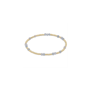Enewton Hope Unwritten Gemstone Aquamarine Beaded Bracelet