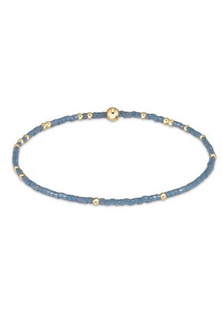 Enewton Hope Unwritten Luster Blue Beaded Bracelet