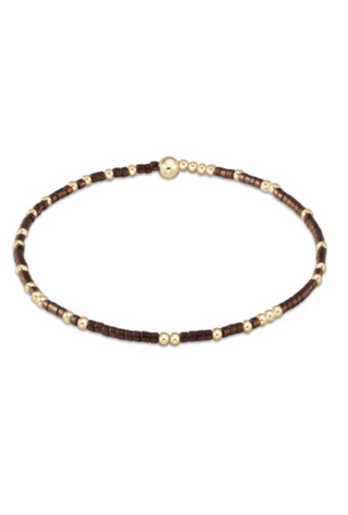 Enewton Hope Unwritten Metallic Bronze Beaded Bracelet