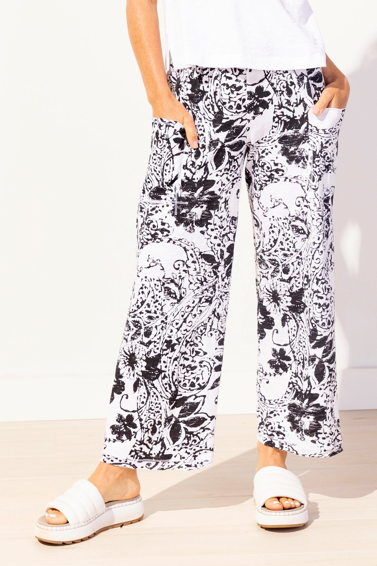 ESCAPE SUNKISS CTN GAUZE POCKET FLOOD