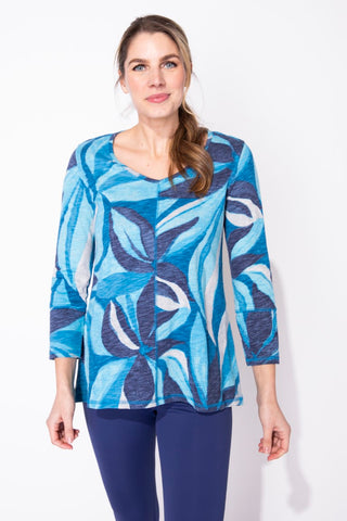 Escape by Habitat Lapsi Flower V-Neck Cotton Tunic