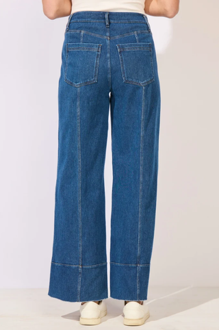 Escape by Habitat Mid Wash Pull-On Knit Denim Easy Fit Jean