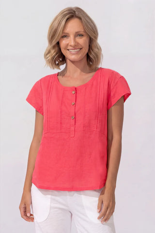 Escape by Habitat Poppy Short Sleeve Island Pullover