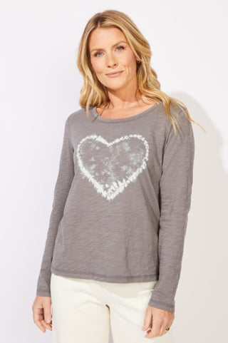 Escape by Habitat Volcano Heart Perfect Layer Cotton Tee