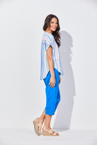 Escape by Habitat Multicolor Easy Pullover Top