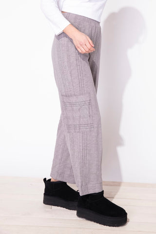 Escape by Habitat Striped Fog J Pocket Cotton Flood Pant