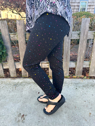 Lulu B Confetti Leggings