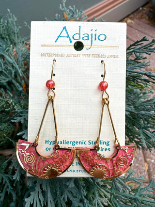 Adajio Gold Sunset Earrings