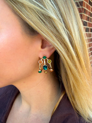 Chunky Jewel Earrings
