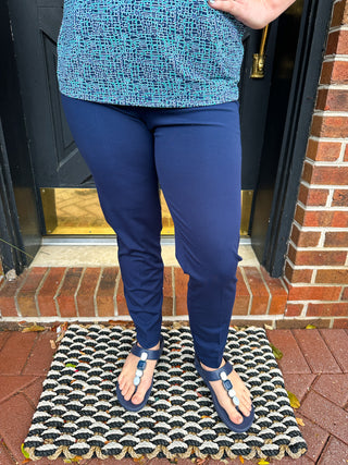 Lulu B Navy Ankle Pants
