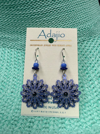 Adajio Blue Burst Earrings