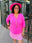 Bright Hot Pink