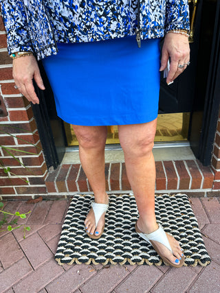 Bangladine by Lulu B Blue Skort