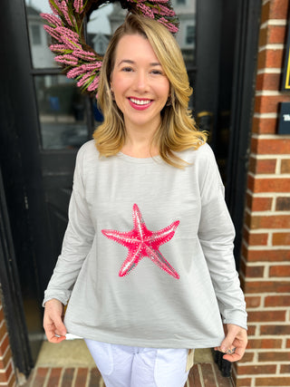 Escape by Habitat Dune Starfish Terry Pullover