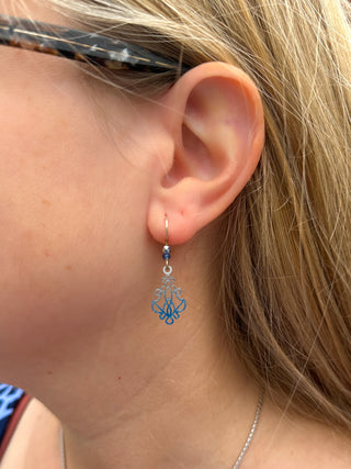 Adajio Blue Antique Earrings