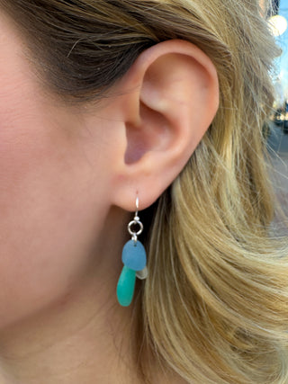Seaglass Dangle Earrings