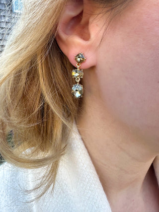 Tiered Drop Earrings